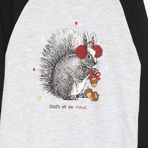 Mode Choc Infant PYJAMA MOTIF NOEL 2-Piece Set - Picture 2 of 4